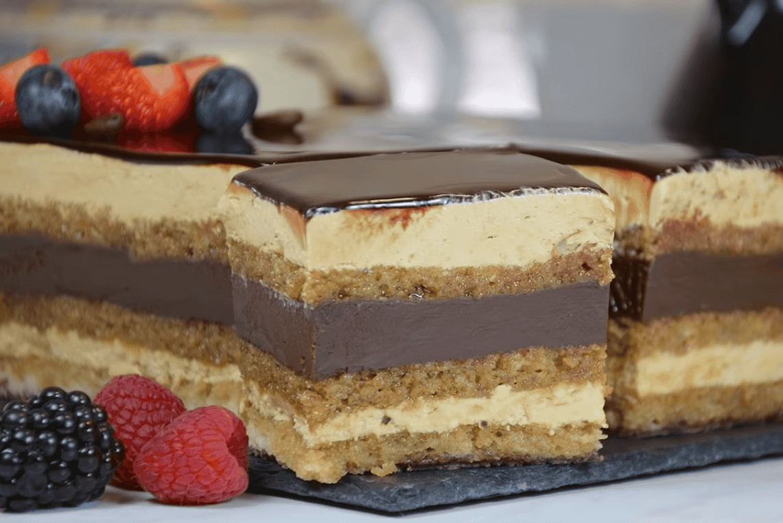 Торт опера классический рецепт в домашних