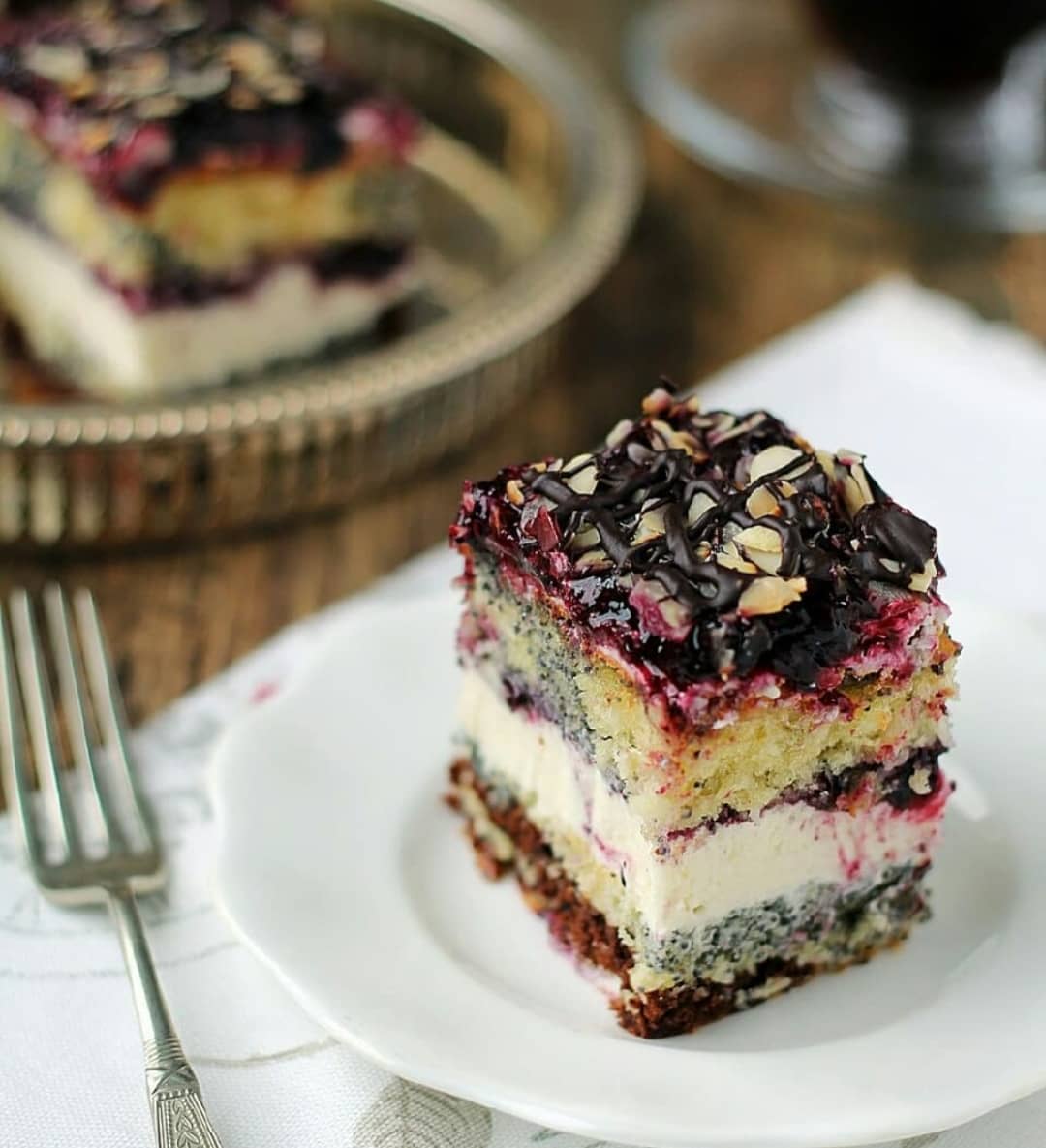Торт-пляцок "Контраст" - дуже смачний, ароматний та вологий рецепт