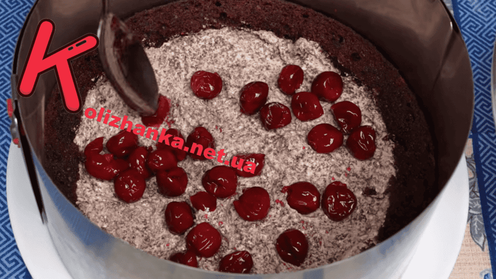 Торт "П'яна вишня" - дуже смачний рецепт з покроковим фото