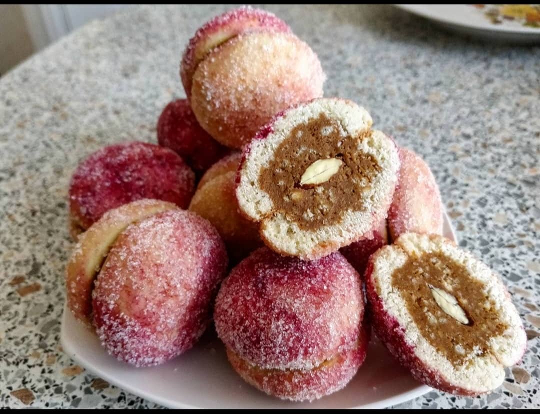 Печиво "Персики" - дуже смачна випічка, родом із дитинства