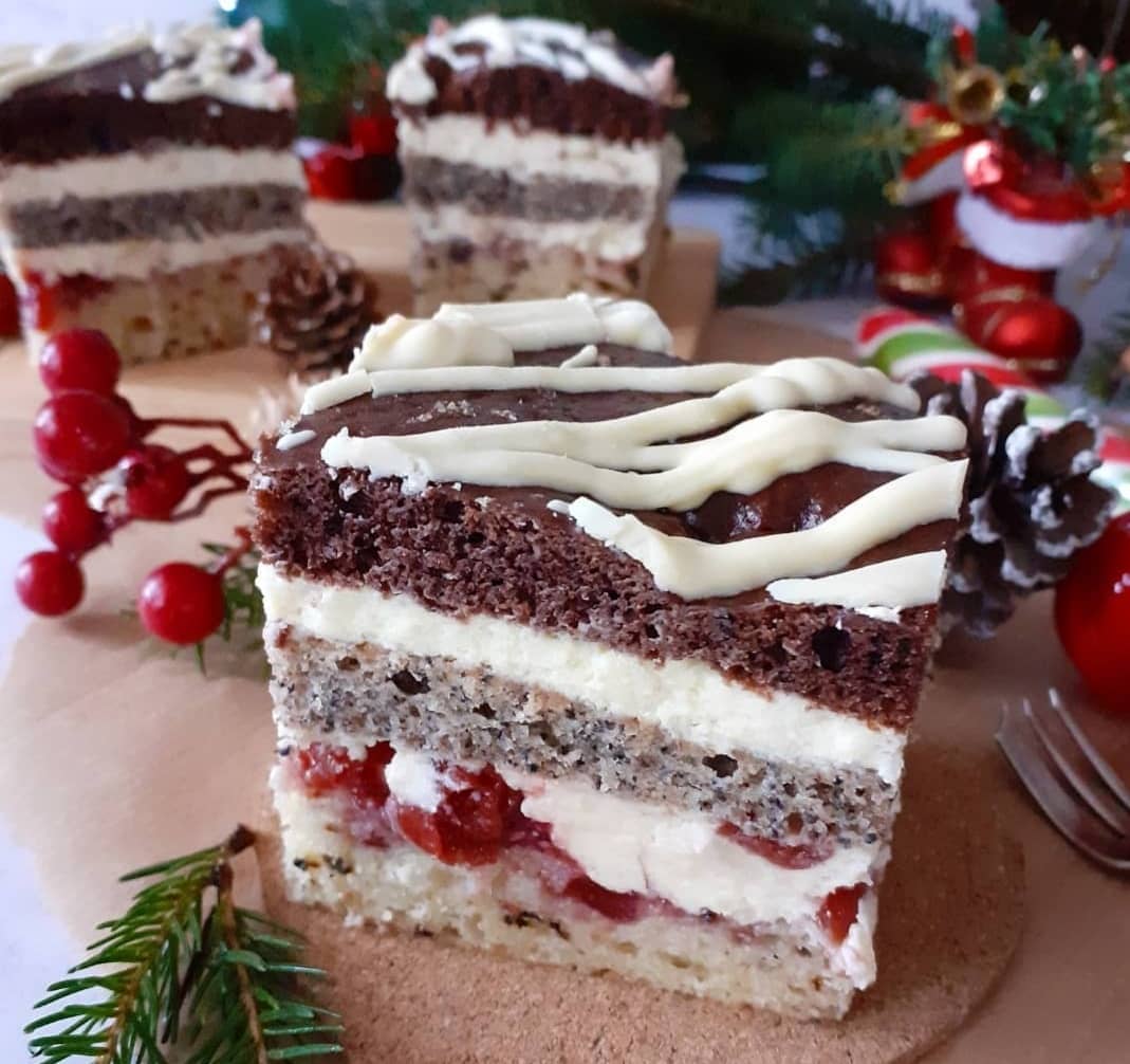 Торт "Різдвяне диво" - дуже простий та смачний рецепт