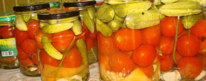 Рецепти маринованих огірків і помідорів на зиму: